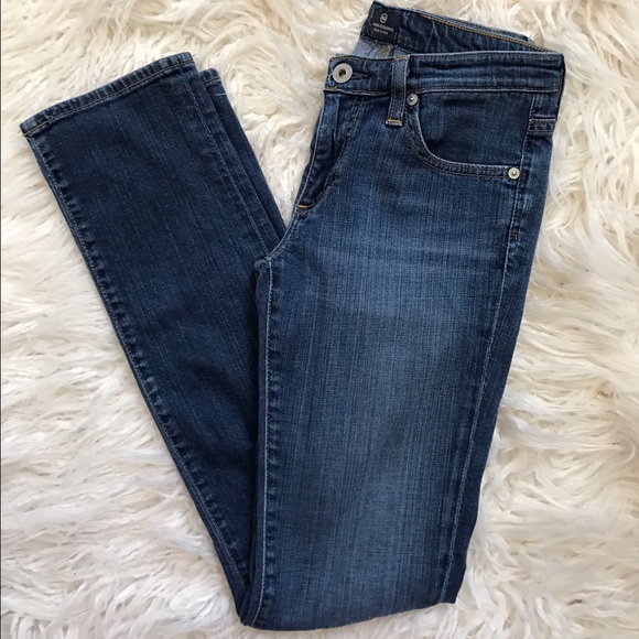 AG Adriano Goldschmied Slim Stevie Jeans Sz 27R - Picture 2 of 6